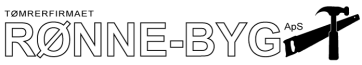 Rønne-Byg byggefirma logo